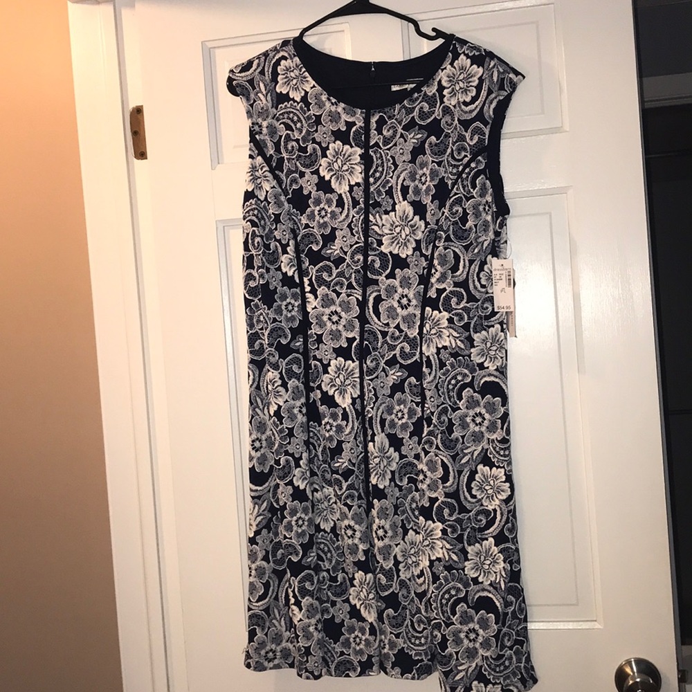 NWT “Lace Seamed Dress”